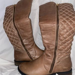 steve madden lucca tall leather boot